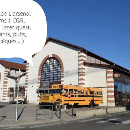 L'appartement 7 - Centre Ville - Parking - Tv Wifi Tarbes